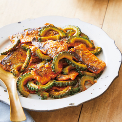 ゴーヤとひき肉の甘辛カレー炒め旬を味わう お手軽レシピ JAグループ