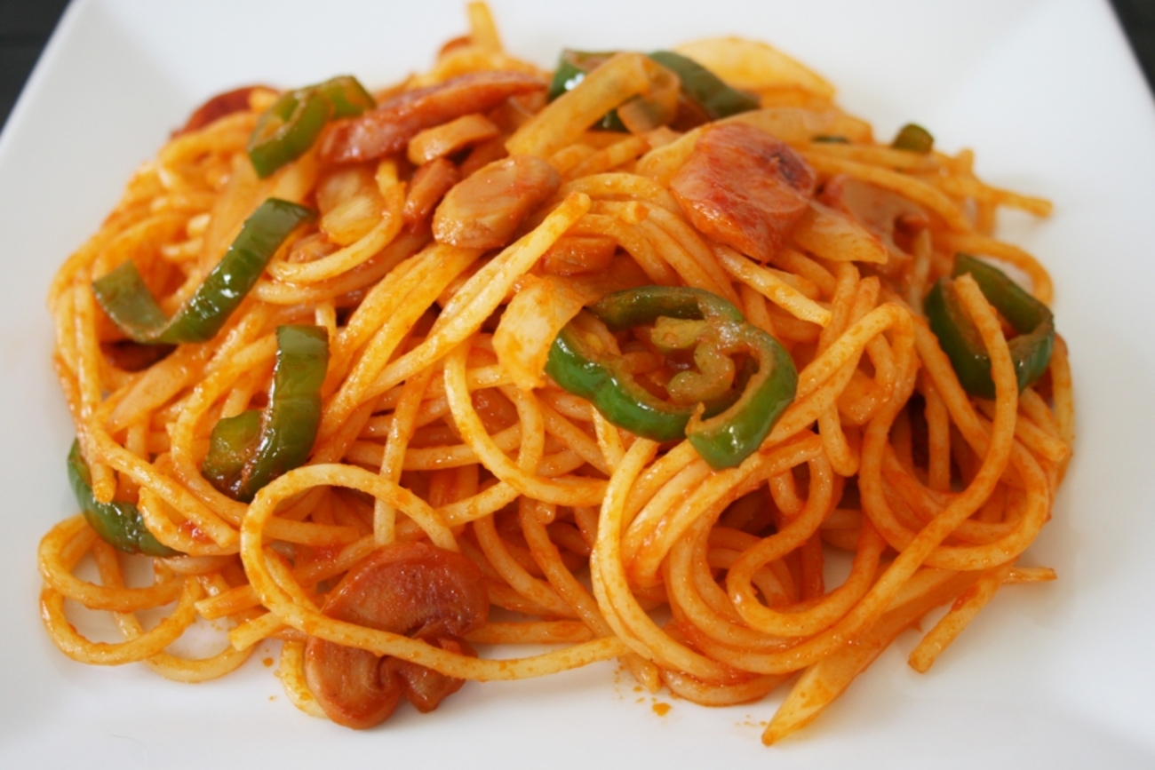 レシピ 簡単コクうま♬濃厚ワンパンナポリタン♬ - しにゃごはん blog