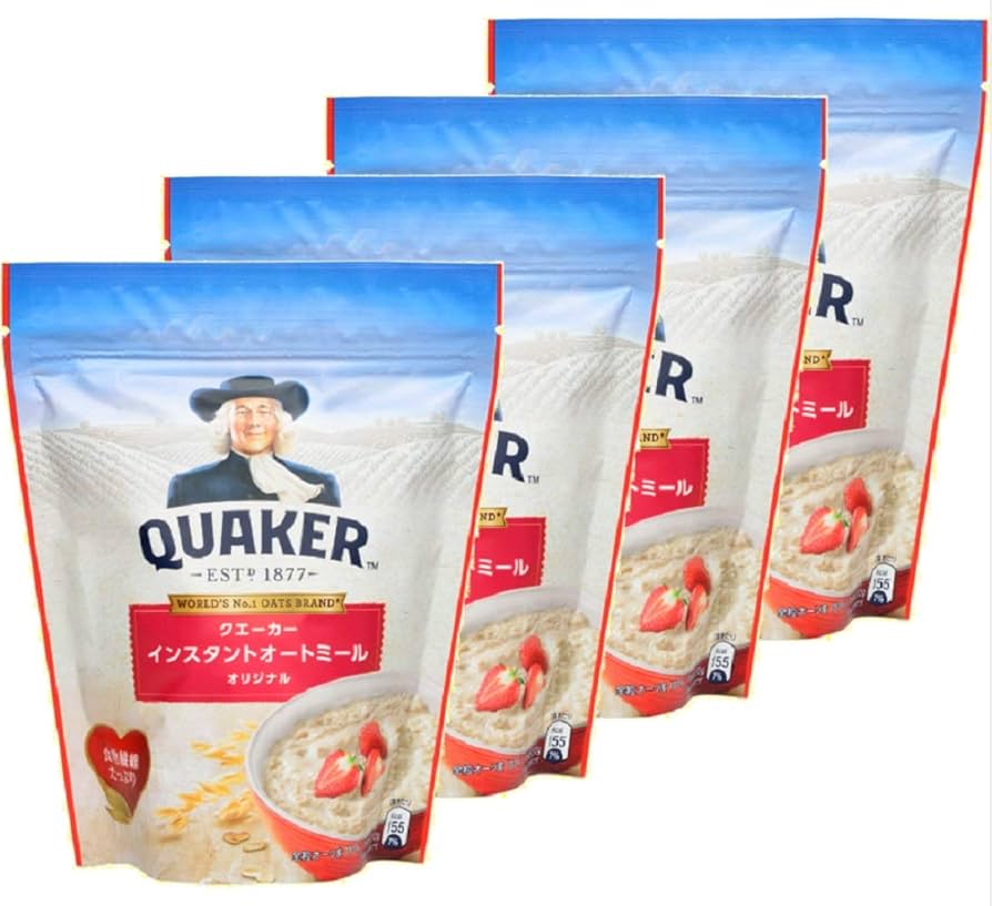 台湾QUAKER クエーカー オートミール フルーツヨーグルト風味桂格美味燕麥 水果優格風味 256g 51.2gx5パックTaiwanLove 台湾商品専門店