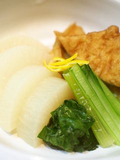 大根と厚揚げの煮物