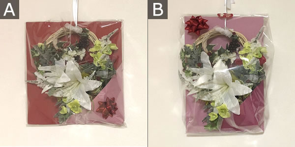 15分で完成！ラッピングペーパーを使ったクリスマスリースの作り方nunocoto fabric