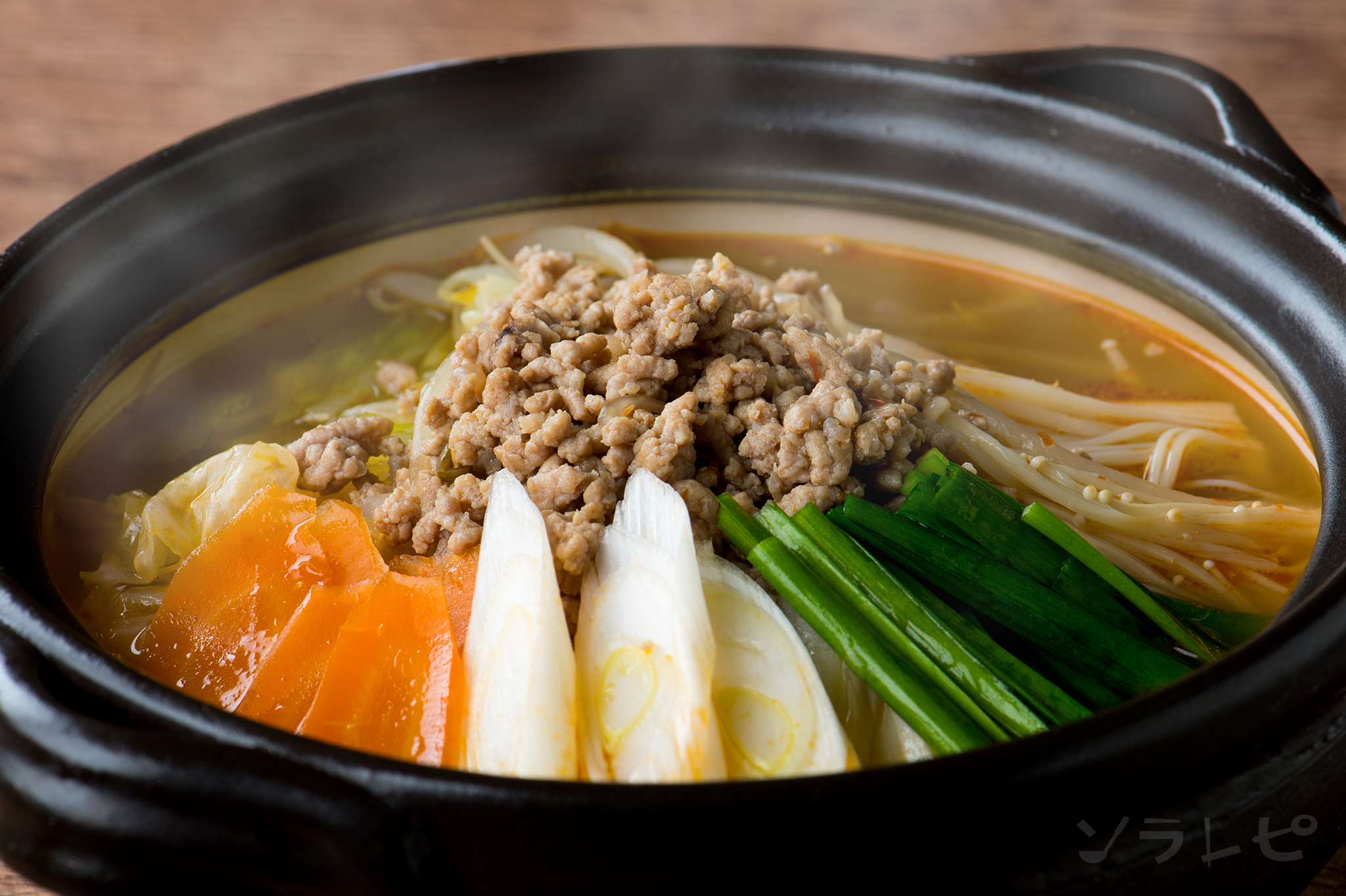 日本酒をもっと楽しむおつまみレシピうま辛豆乳坦々鍋 - KUBOTAYA