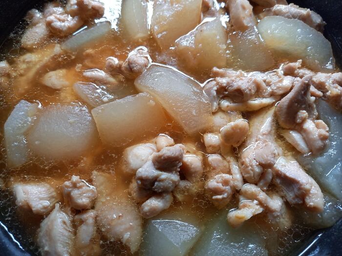 とうがんの下処理