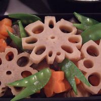 料理の基本！ れんこんの飾り切り