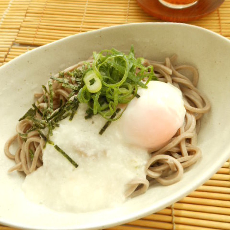 山かけそば 20013000621 の写真・イラスト素材アマナイメージズ