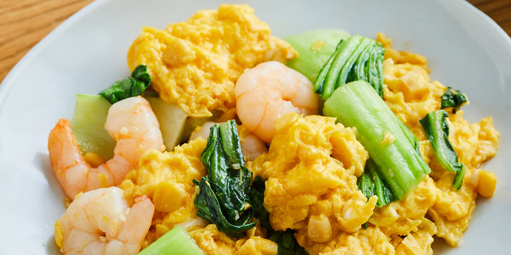 チンゲン菜とエリンギのオイスターソース炒め