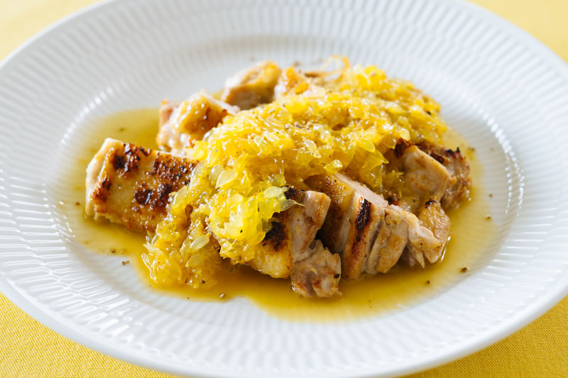 果肉入り丸ごと夏みかんのマーマレード、レシピと作り方。Fumiteaブログ~紅茶とお菓子