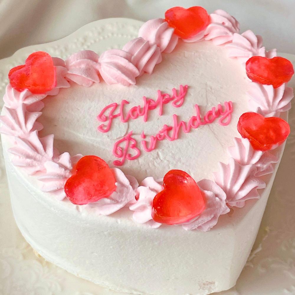 ◇293 赤いハートのケーキ – けやき坂クリニック