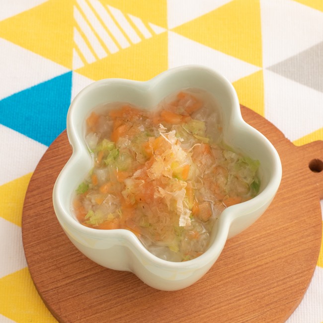 離乳食 中期レシピ！かぶとカボチャのとろとろ煮 - 君とごはん