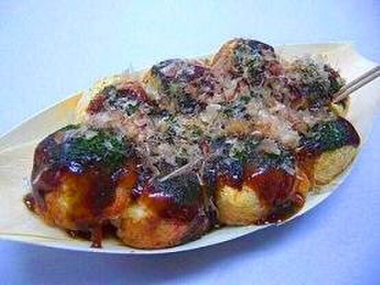 たこ焼き 半熟玉子とねぎたっぷり 6個 ※だし醤油<くれおーる 道頓堀店>道頓堀のど真ん中で大阪グルメを満喫大阪市中央区のおすすめグルメなら旅色