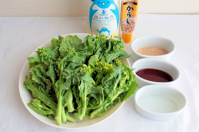 菜の花 花の部分もたべれる？TikTok