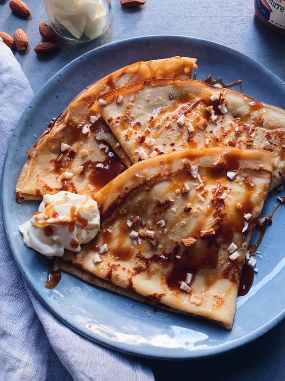 フランス人夫のクレープの食べ方ピノ🇫🇷