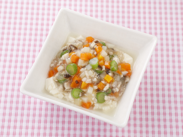 取り分け・ストック カミカミ期〜、大人も美味しい肉じゃがそぼろあんかけ : のんすけ＊おちびのおいしいくらし〜離乳食・幼児食