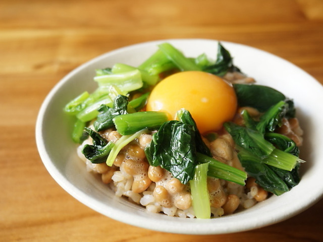 ごま油香る＊小松菜しらす混ぜごはん