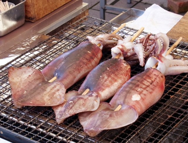 焼剣先するめ北崎水産加工皇帝塩取扱店志布志市の塩辛、さつまあげの直送便