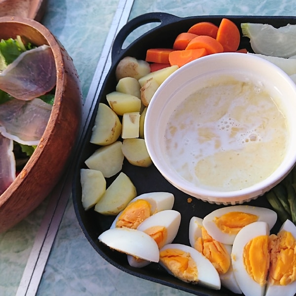 ホットプレートレシピ:カマンベールまるごとチーズフォンデュ - kar's Blog