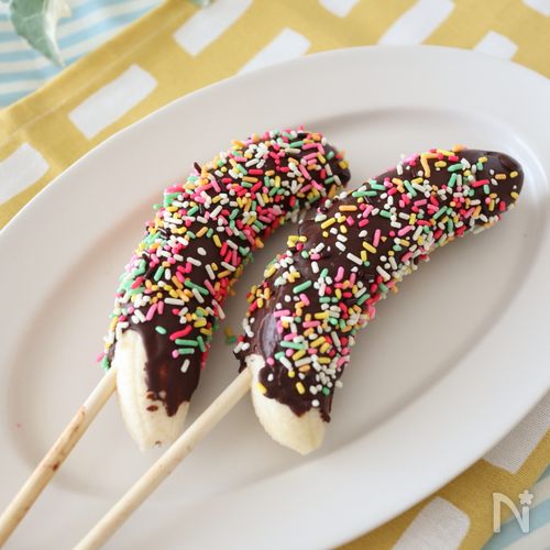 チョコバナナ 製作キット制作 夏祭り 縁日 保育 幼稚園お店屋さんごっこままごと - メルカリ