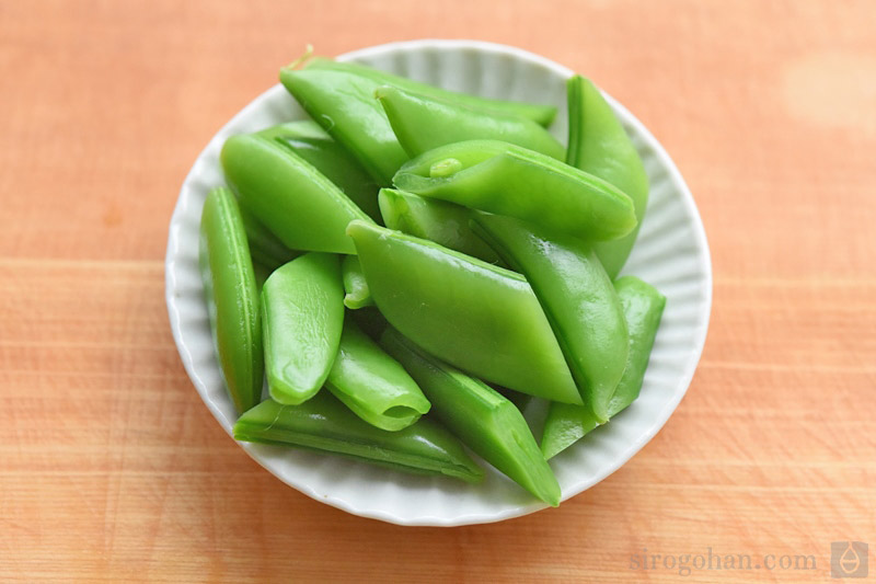 ストウブ11De〜スナップエンドウの茹で方