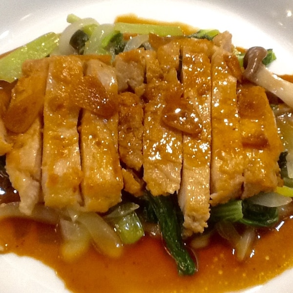 塩こうじで柔らかトンテキ