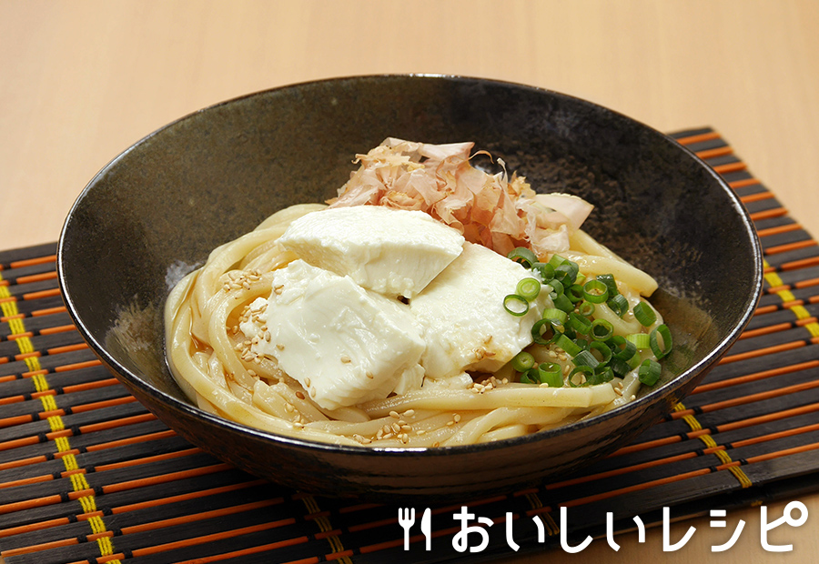 簡単おいしいすぐ出来る!〝エビと豆腐のキムチあんかけうどん〟