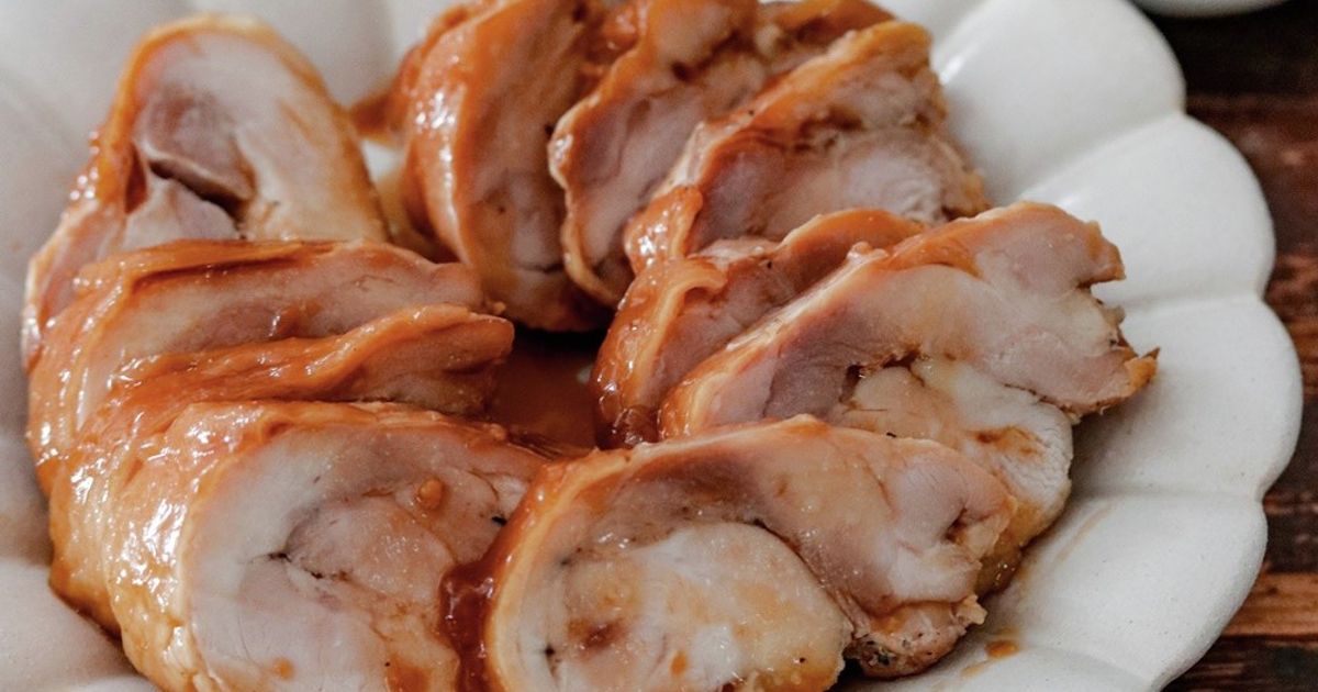 簡単！！ おすすめです！！１５分で鶏チャーシュ