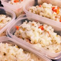 離乳食７か月～ 鮭と野菜のおじや by 武蔵野市クックパッド簡単おいしいみんなのレシピが392万品