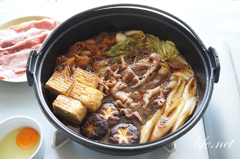 すき焼きのレシピ おすすめ具材や割り下の味付けまで ：白ごはん.com