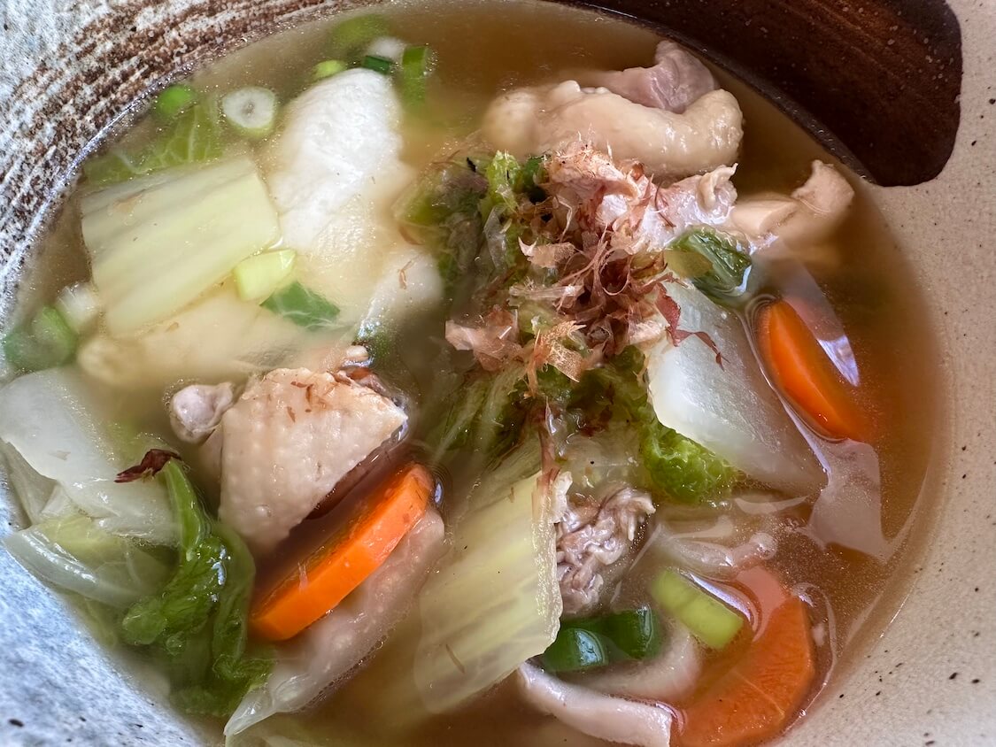 無難に美味しいやつ！『白菜のとろみ中華スープ』