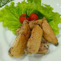 手羽中のオーブントースター焼き