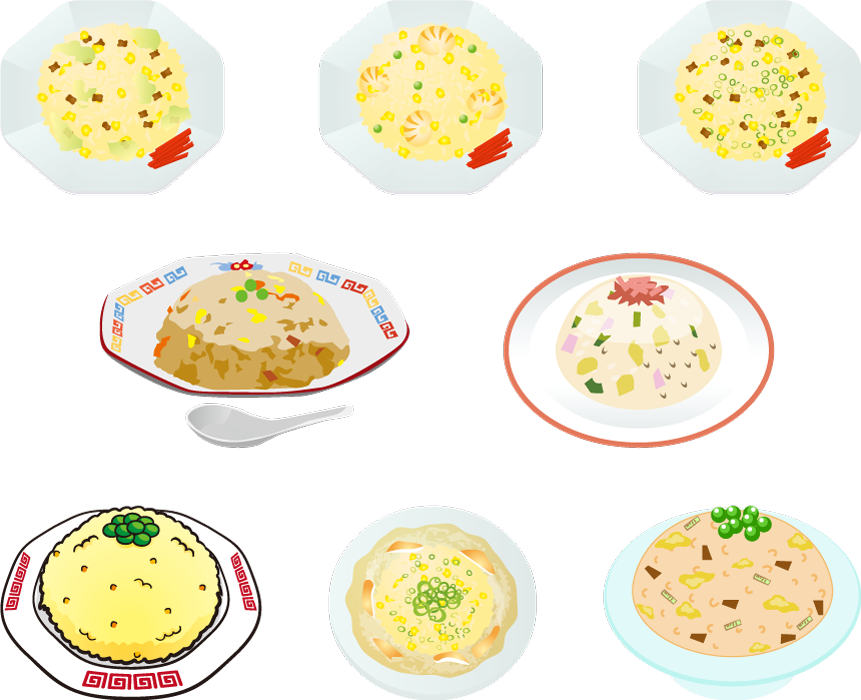 チャーハン01イラスト - No: 2584315無料イラスト・フリー素材なら「イラストAC」