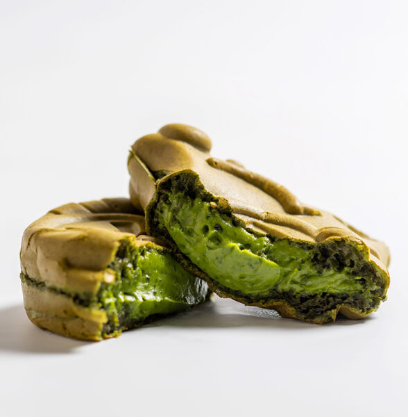抹茶クリームのたい焼き：低カロリーで満足感抜群