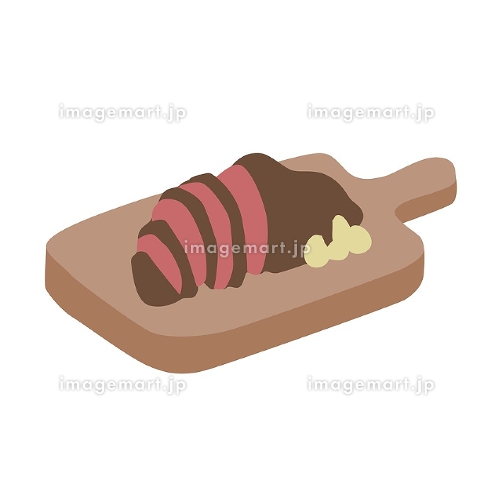ローストビーフの無料イラストイラストセンタ