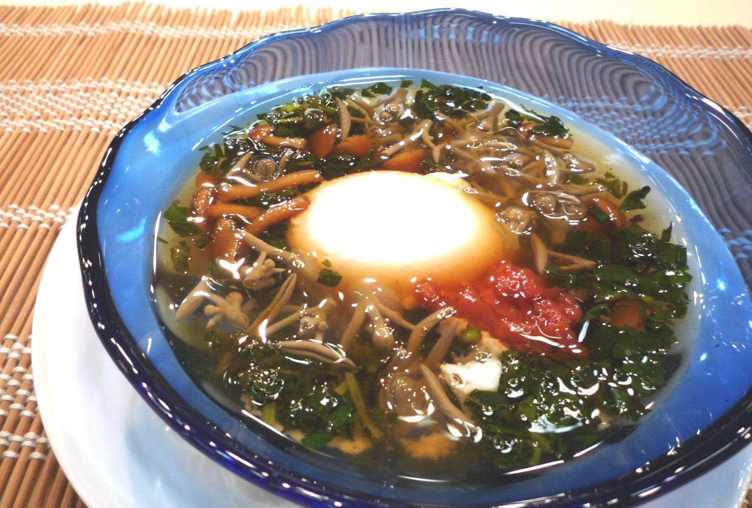 基本からアレンジまで！思わずつくりたくなる「モロヘイヤ 卵 スープ」のレシピ集クックパッド