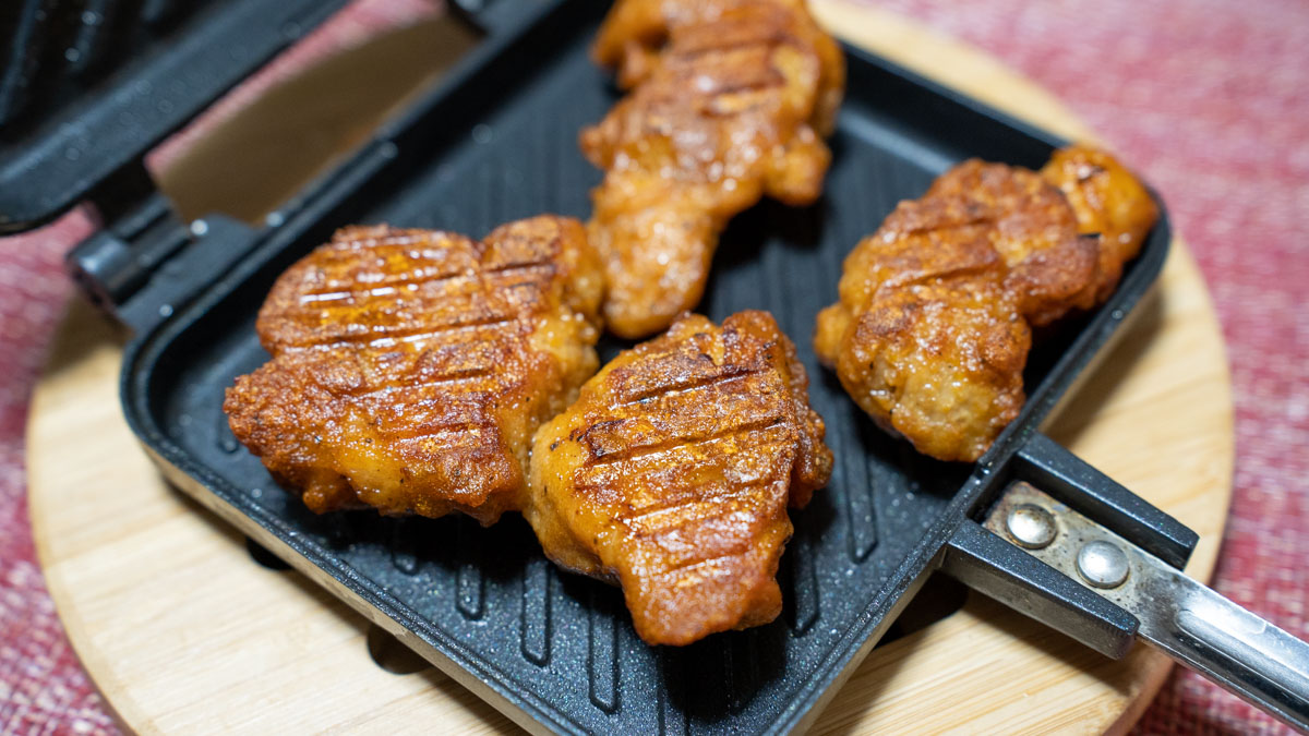 つけ置きするだけで誰でも簡単にできる!キャンプ料理でタコ唐揚げを作ろう!アウトドアハッカ