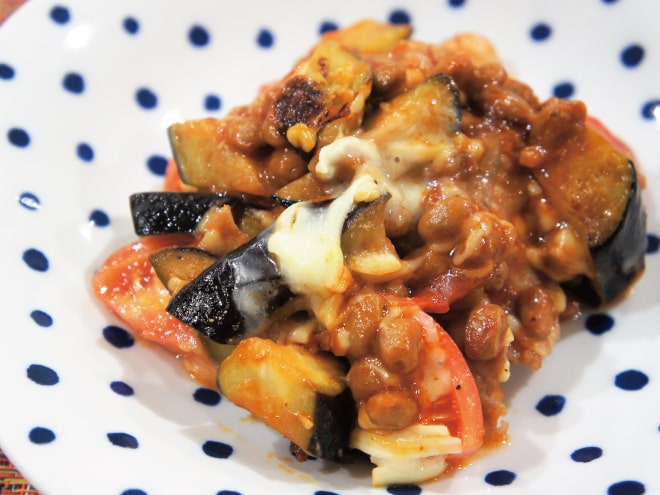 13 09 02 茄子と豚肉とキムチのケチャップ炒めキムチレシピ