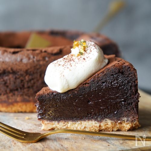 濃厚チョコチーズケーキ