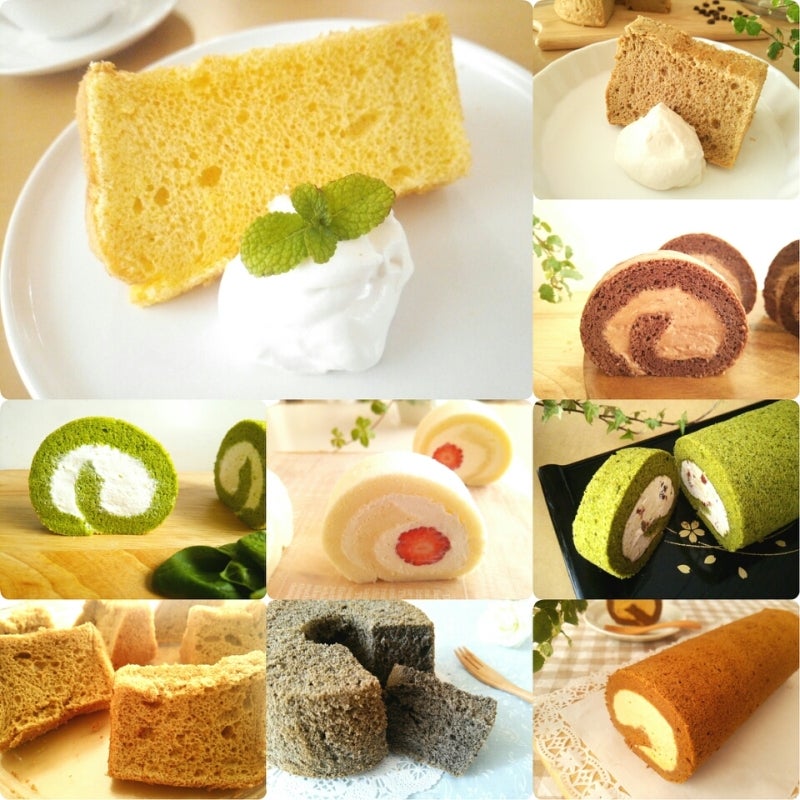 ふわっとした歯切れの良いシフォンケーキのレシピ