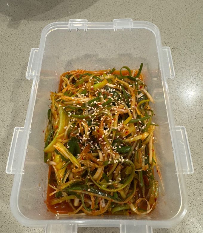 サムギョプサルと一緒に！ パジョリ