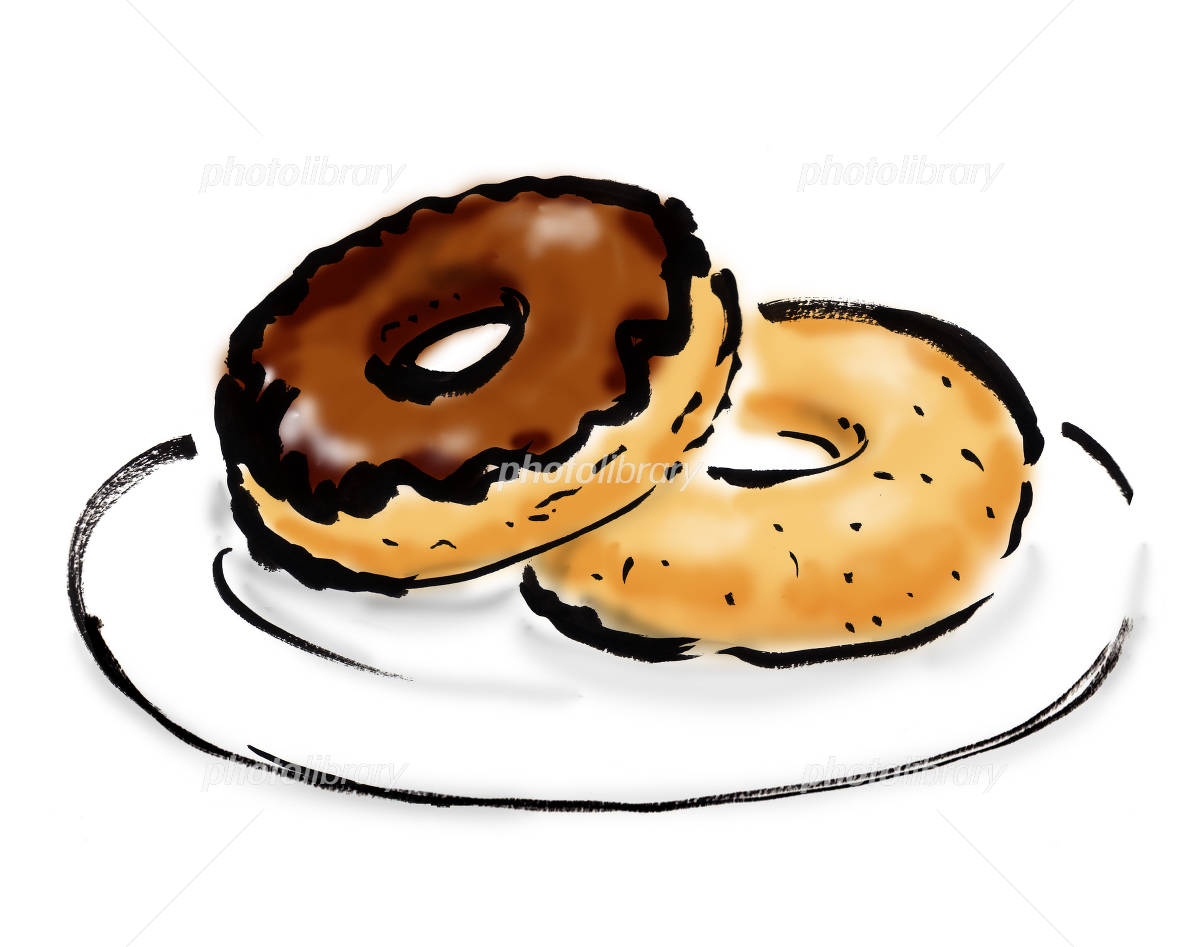ドーナツイラストレイン🚂 - イラスト無料素材