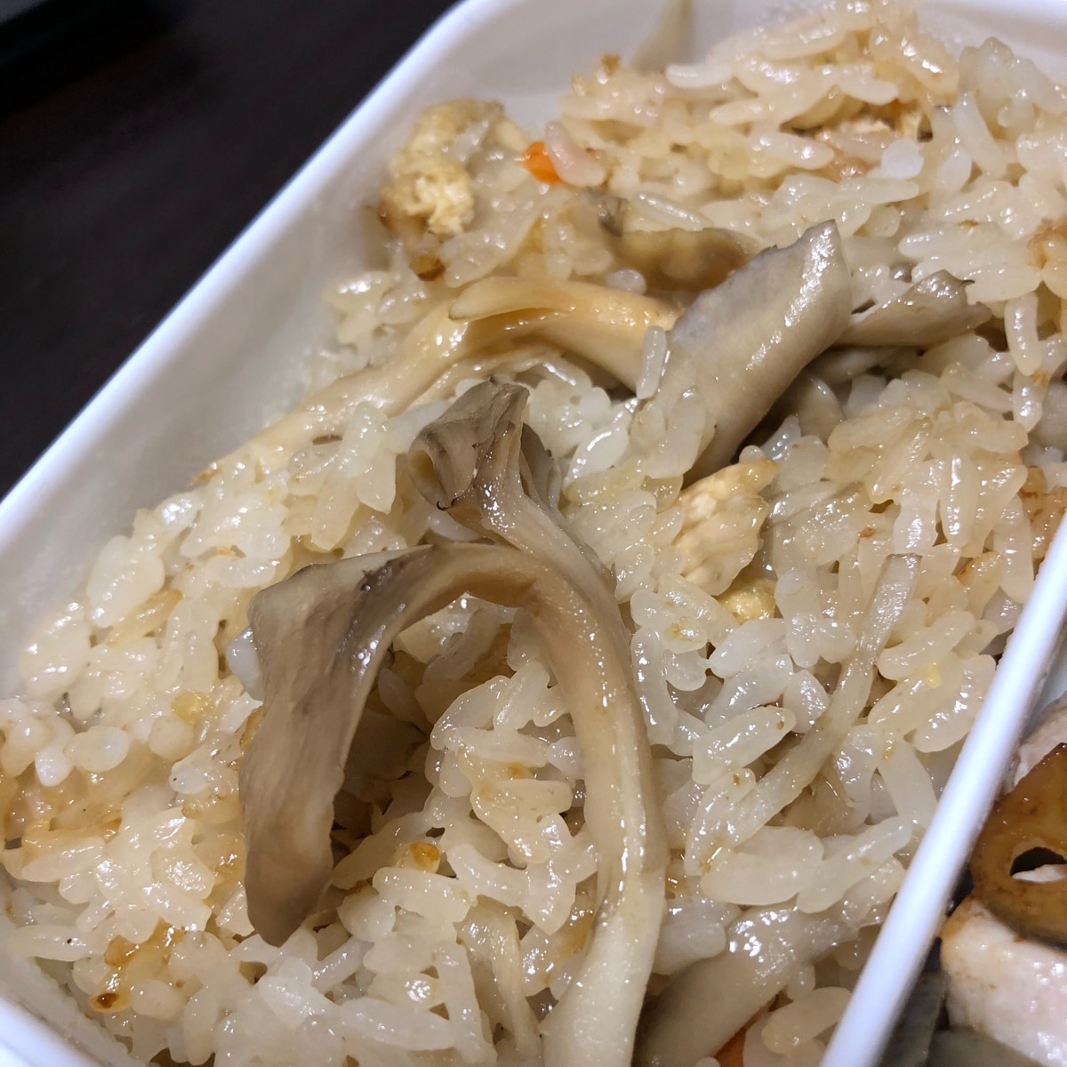 切り餅で☆舞茸おこわ