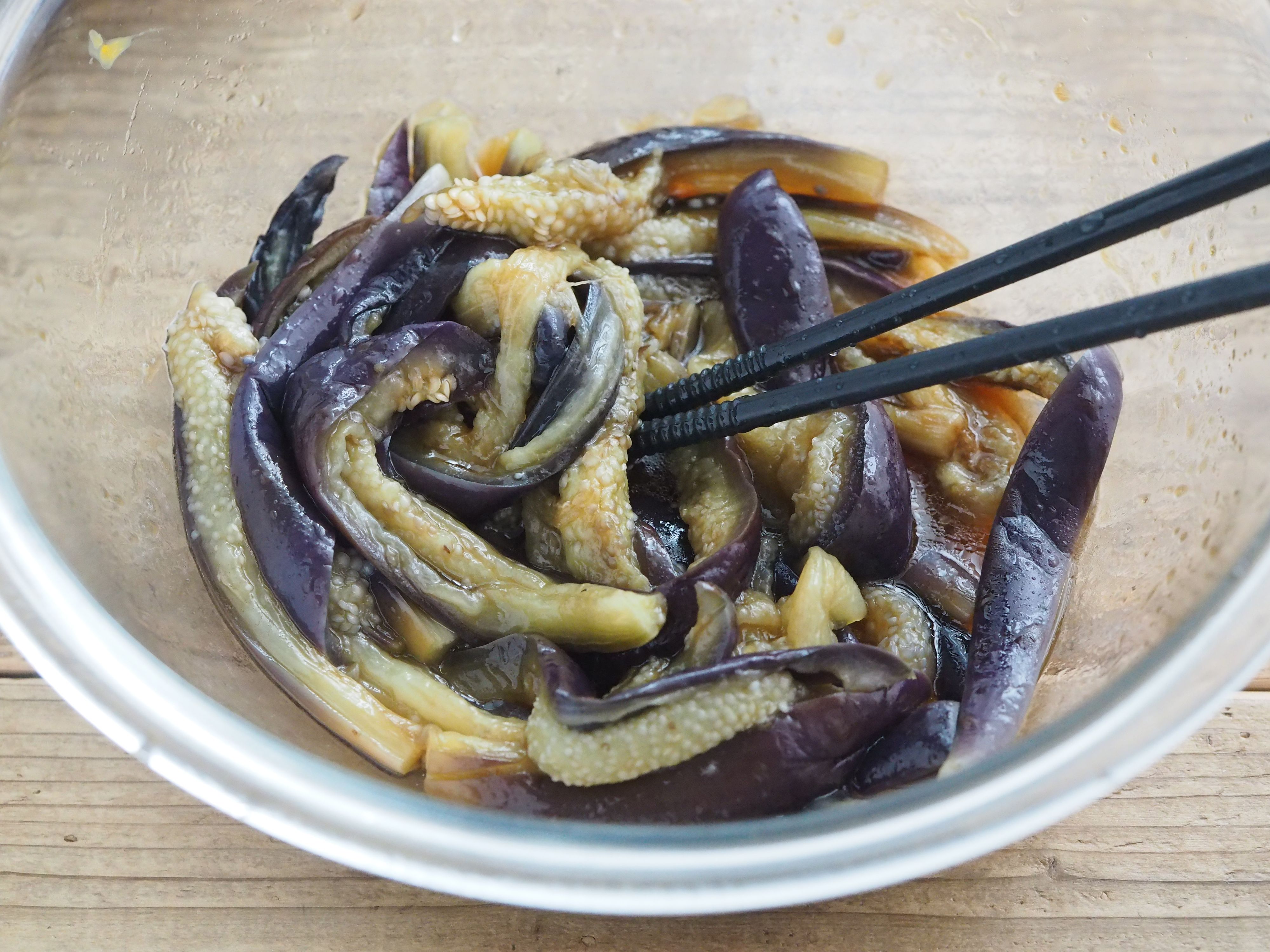 なすのナムル☆レンジで楽々