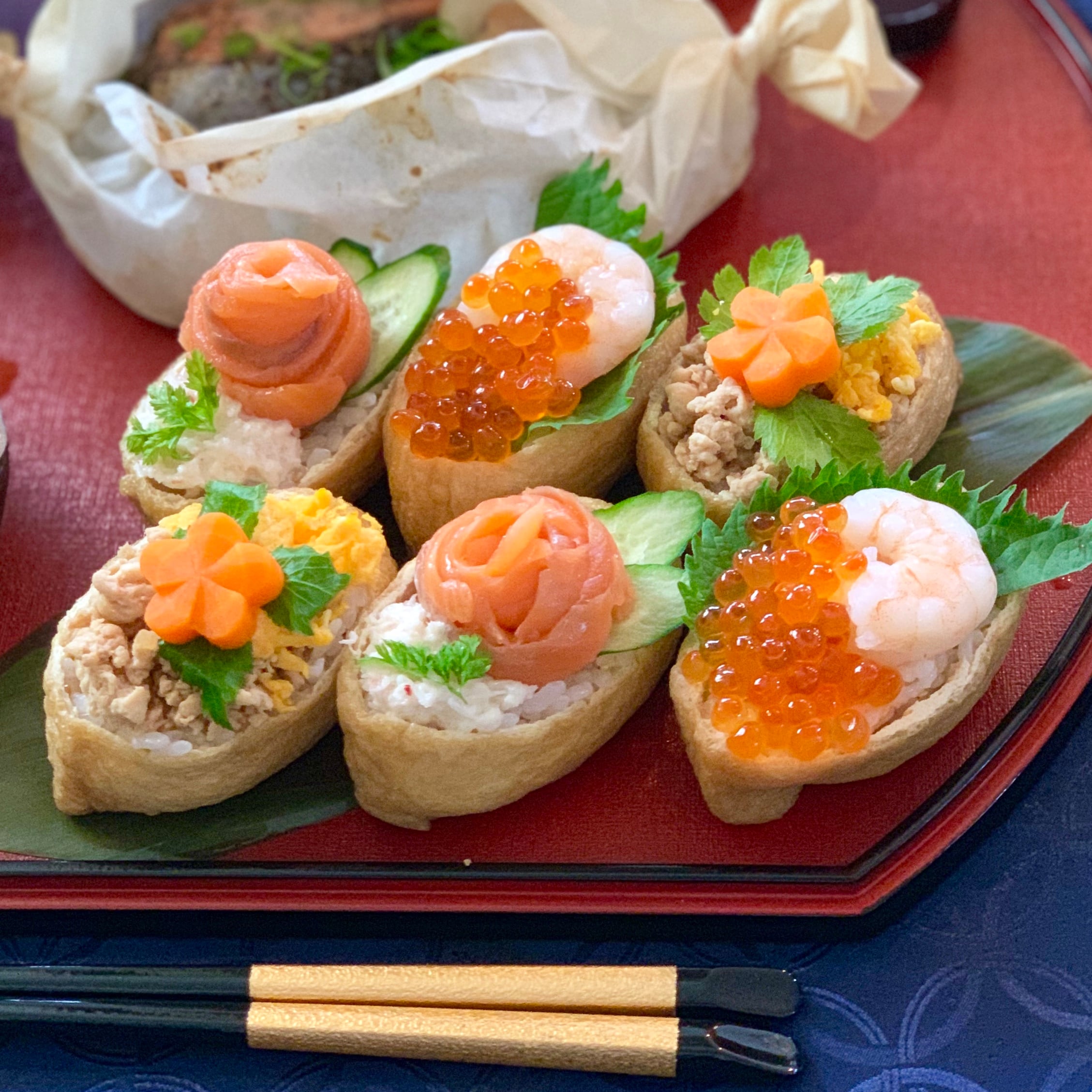 飯塚 ひと口サイズの洋風いなり寿司。うまいなりの12種類おまかせセット - 筑豊情報マガジンWING