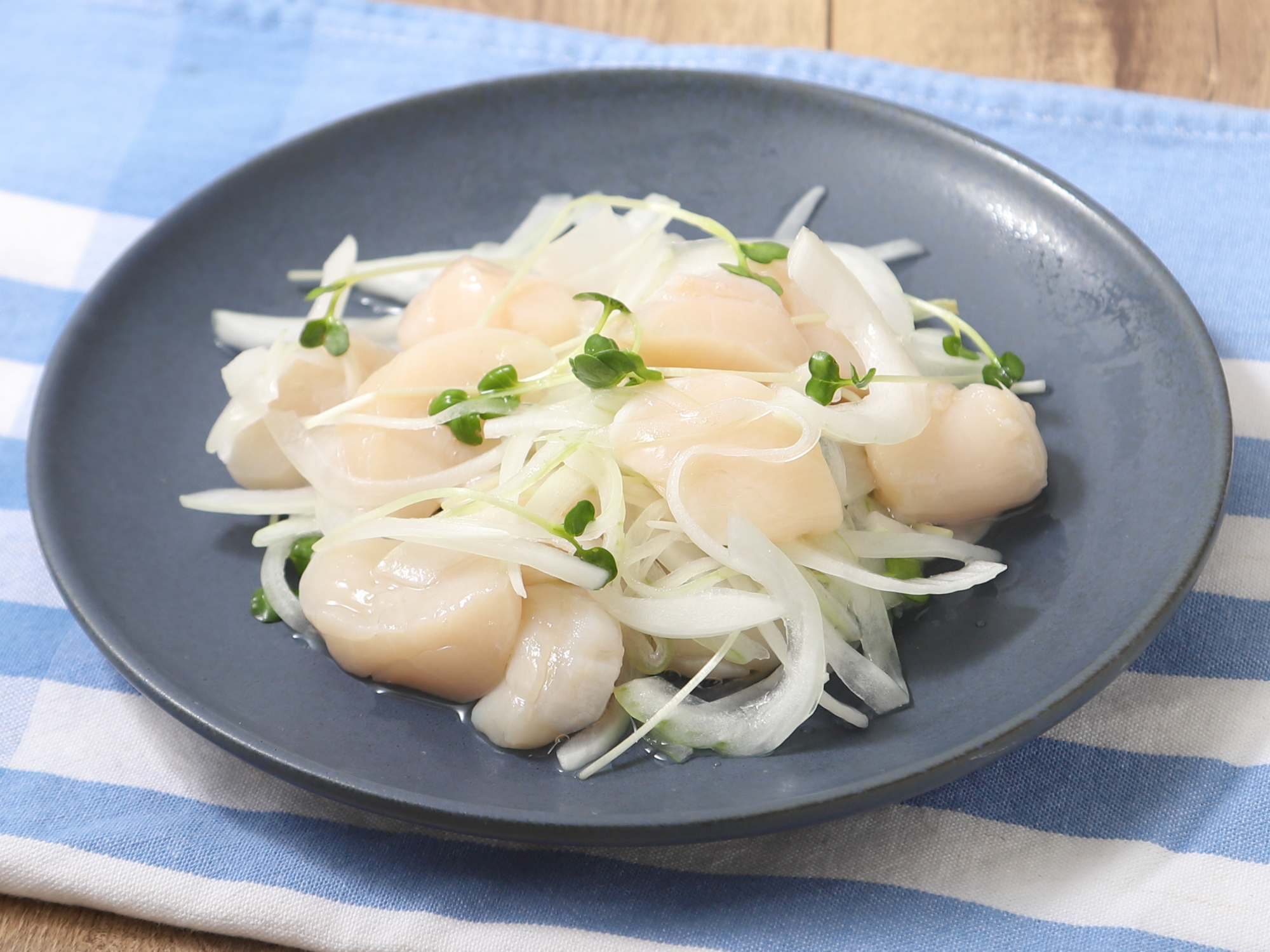 ホタテ缶ときゅうりの酢の物のレシピ 作り方：白ごはん.com