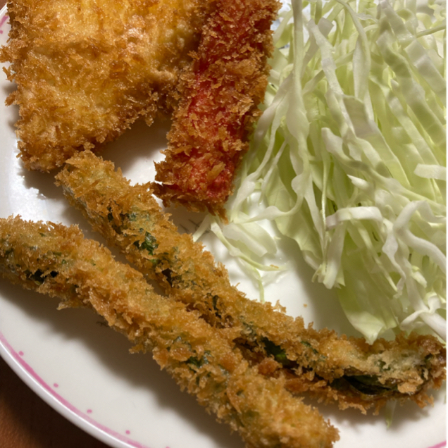 サクサク食感♪ アスパラのフライ