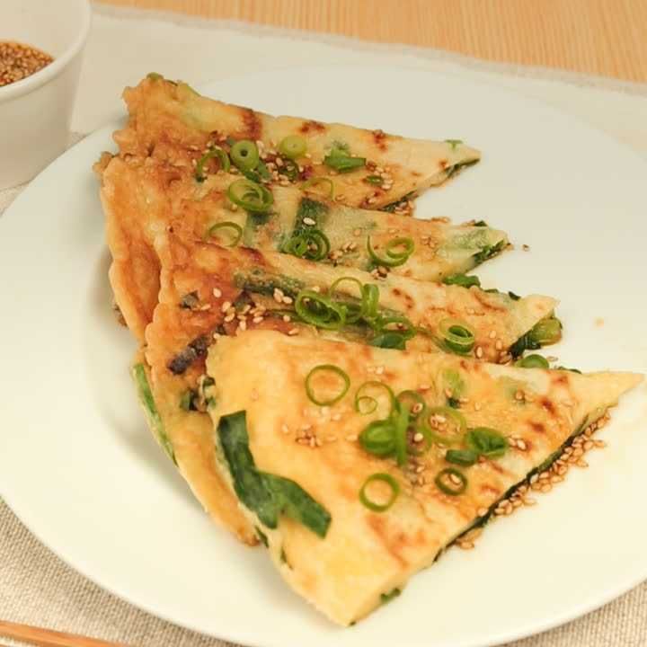 韓国料理店にも負けない パリッとサクサク海鮮チヂミの作り方 レシピ韓国料理店に負けない韓国家庭料理レシピ「眞味」