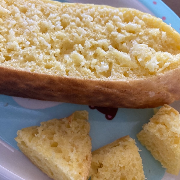 レンジで簡単「ふわもち！さつまいも蒸しパン」レシピ