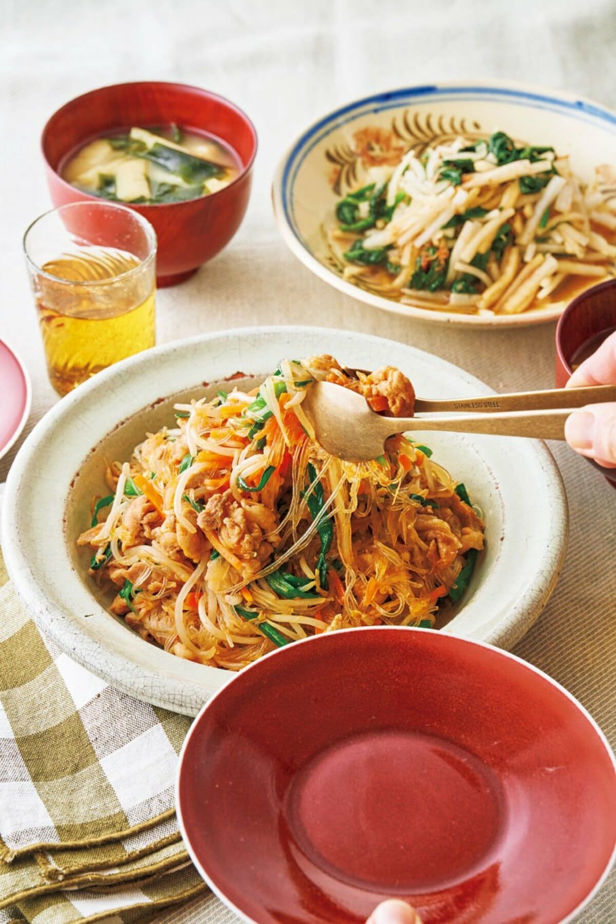 豚こま チャプチェ