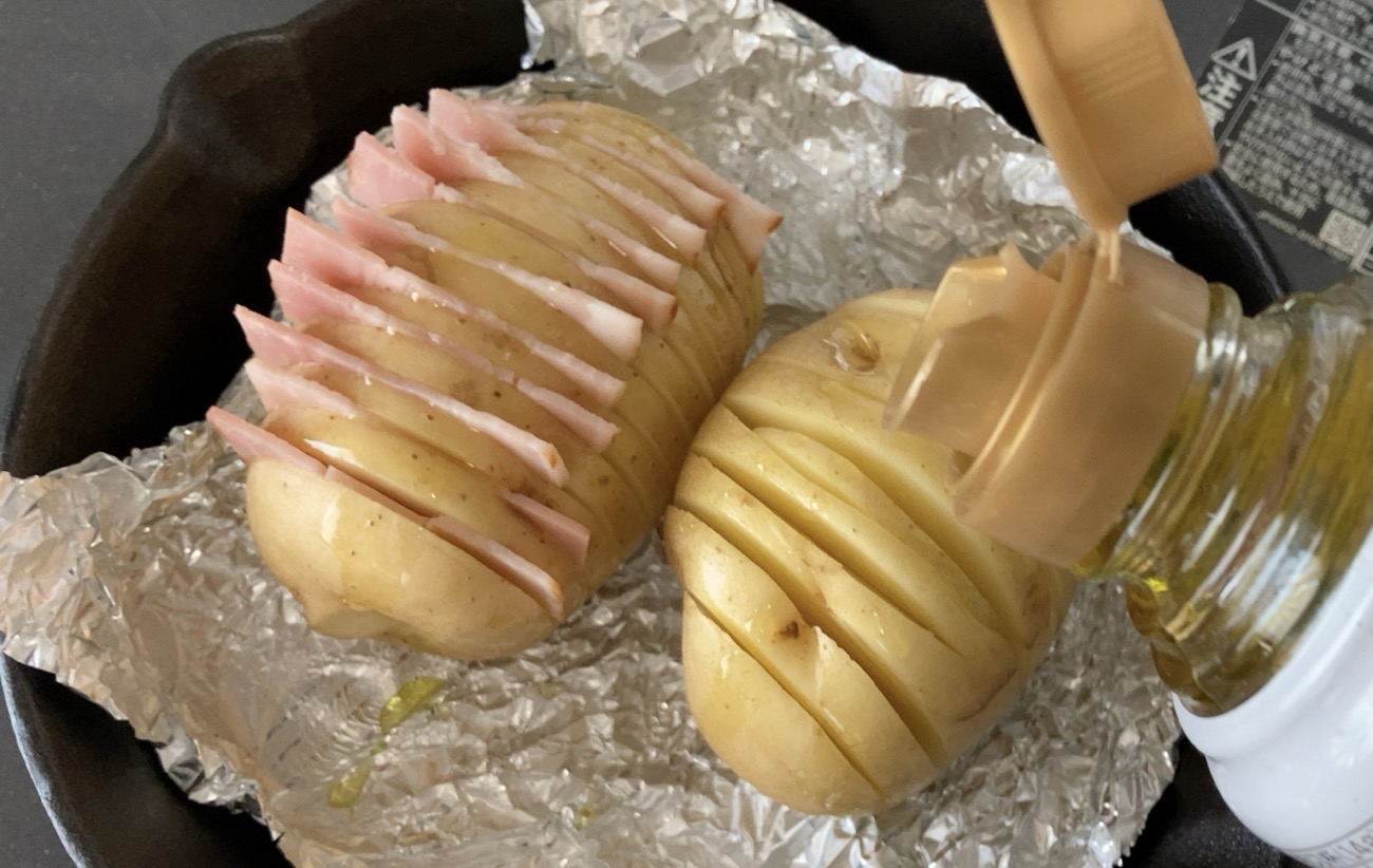 ハッセルバックポテト コストコ木更津店 2025 02 09のらねこ散歩道