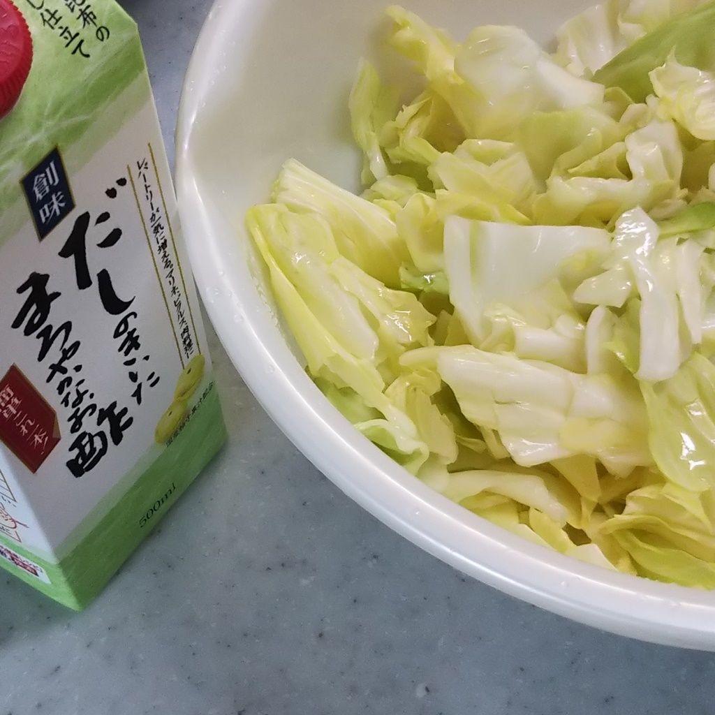 野菜ひとつ キャベツの酢の物