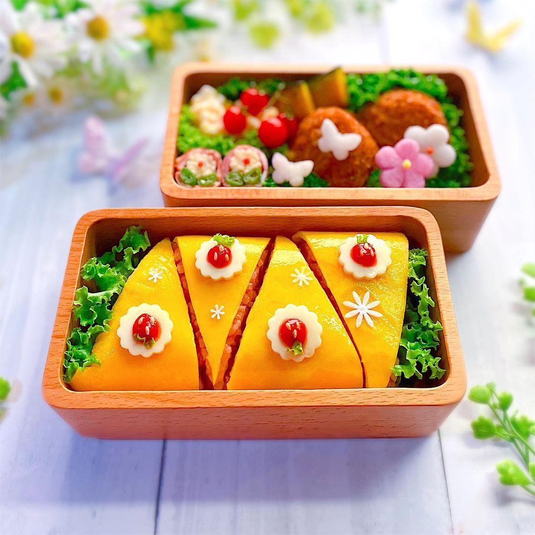 弁当開けた瞬間にキュン♡ 思わず拍手したくなる激かわオムライス弁当mamatas ママタス